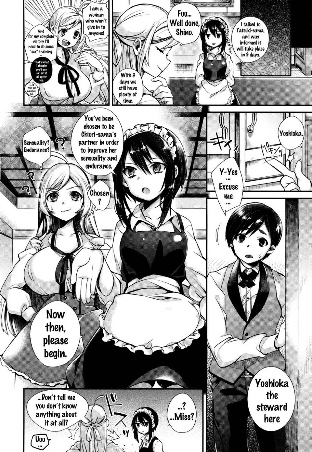 Hentai Manga Comic-Ojou-sama to Maid no Midara na Seikatsu-Chapter 2-4